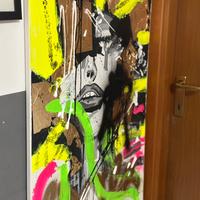 Quadro arte contemporanea grandi dimensioni certif