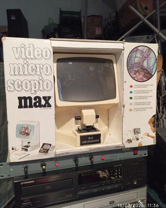 Video microscopio max