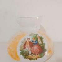 Paralume In vetro vintage 