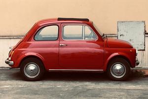 500 rossa fuoco 1965!