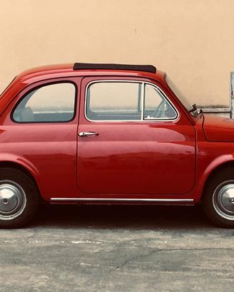500 rossa fuoco 1965 F8 bulloni