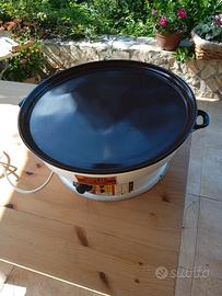 Piastra barbecue elettrico