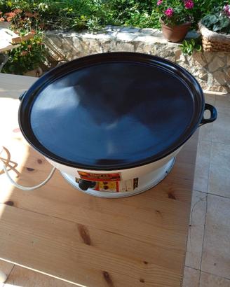 Piastra barbecue elettrico