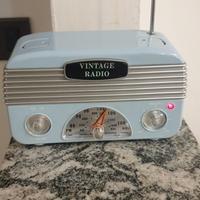 radio vintage a batteria 