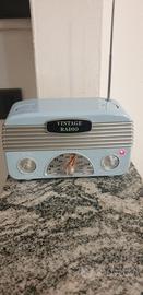 radio vintage a batteria 