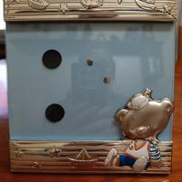 cornice argento bimbo 