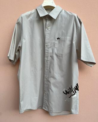 Camicia Grigia/Beige Quiksilver Uomo L
