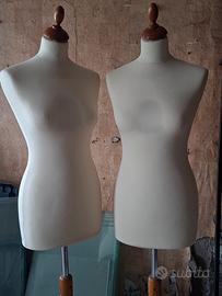 Coppia manichini Busto sartoriale