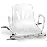 SEDIA GIREVOLE PER VASCA IN ACCIAIO INOX 