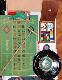 Set roulette vintage Dal Negro completo, originale