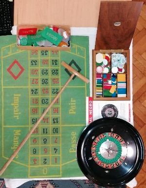 Set roulette vintage Dal Negro completo, originale