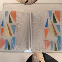 Applique in vetro coorate