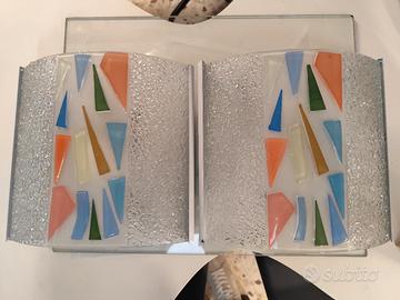 Applique in vetro coorate