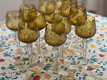 BICCHIERI DA VINO IN CRISTALLO
