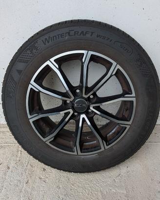 4 Cerchi+Gomme Invernali Hyundai Tucson 215/65 R17