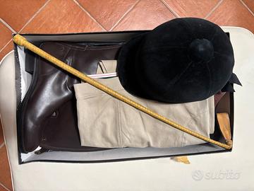 Cappello + calzoni ippica