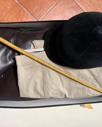 Cappello + calzoni ippica