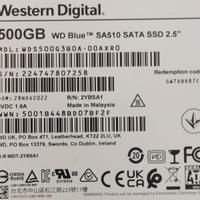SSD WD Blue 500GB SATA