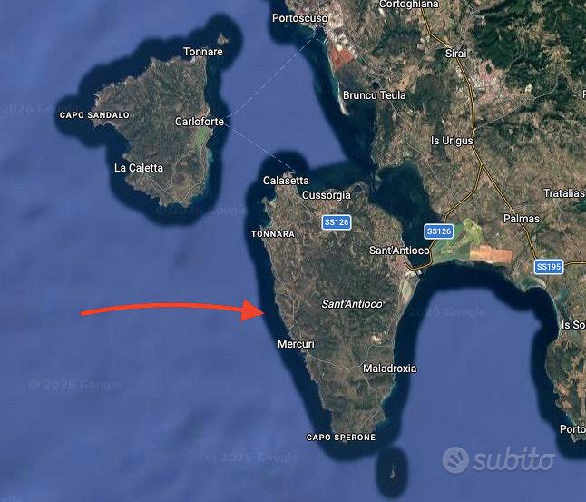 Sardegna terreno edificabile isola minore - Vista 2
