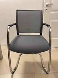 4 sedie ufficio nuove leyform