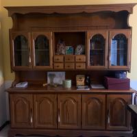 Arredo salotto vintage tavolino e buffet