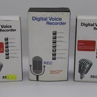 Registratore Audio Vocale Portatile Cuffie MP3 USB