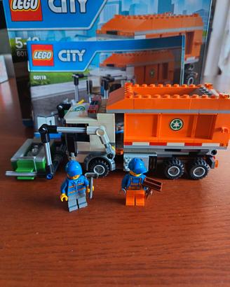 Lego City 60118 Camion della Spazzatura