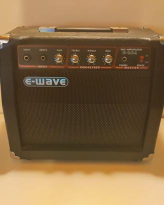 Amplificatore Basso - E WAVE - Mod." B 20A"