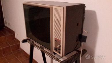 Televisore anni 50 completo del suo tavolino