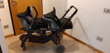 passeggino gemellare trio cam twin pulsar