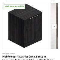 Mobile copri lavatrice