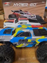 monster mjx hypergo 1/18 2carrozzerie 2lipo 