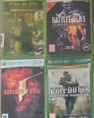 Lotto giochi Xbox 360