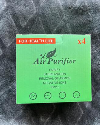 Mini Purificatore d‘Aria a Ioni, 4 Pezzi