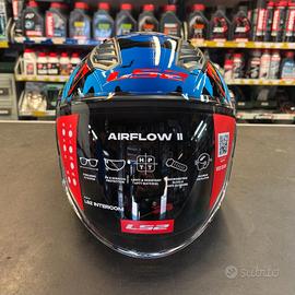 Casco Jet LS2 Airflow 2 ECE 22.06 Zombie lucido