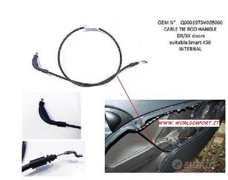 OTOTEC Cavo Maniglia Porta Interna Auto 813712R000 Universale - Foto 2