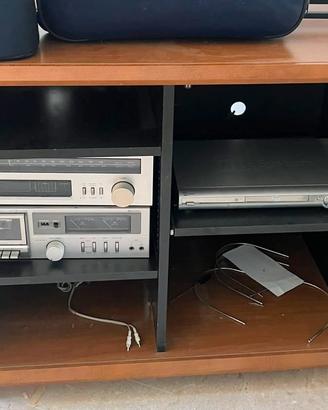 MOBILE PORTA TV/STEREO + IMPIANTO AUDIO VINTAGE...