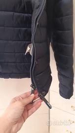 Piumino invernale blu da donna