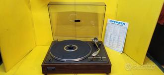 Pioneer PL-12S Giradischi hi fi vintage  			