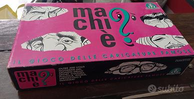 "Ma chi è?" gioco da tavolo 