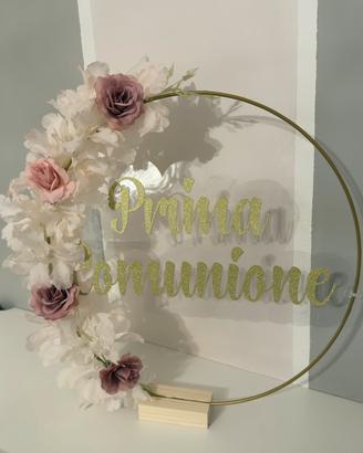 Centrotavola prima comunione