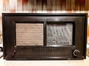 RADIO VALVOLE TELEFUNKEN 944w in bachelite del '39