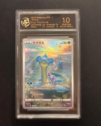 Carta Pokémon Lapras 177 jap gradata 10