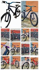 Varie wheelie bike rockrider/st120/st520/500EXPL