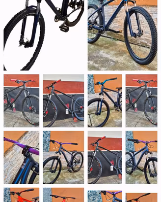 Varie wheelie bike rockrider/st120/st520/500EXPL