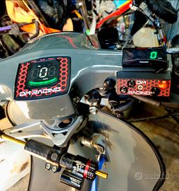Contachilometri gps vespa special DM RACING 