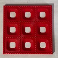 Set Stampo per Ravioli Quadrati e Rotondi