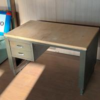 mobile scrivania vintage fiat 130x80 con cassetti