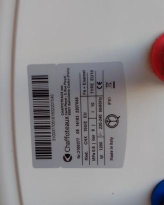 Scaldabagno elettrico 30 litri