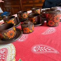 Set tazze da te  / latte vintage Svizzera 1970